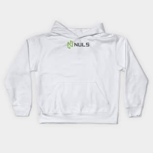 NULS Official "Centered" (Black Text) Kids Hoodie